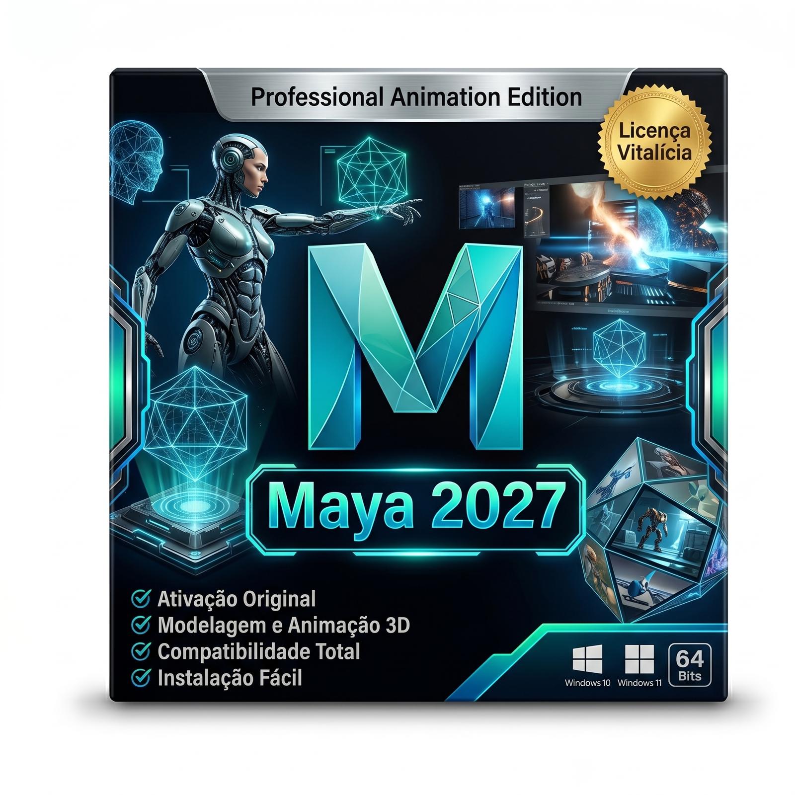 Maya 2027 Completo Original | Vitalício | Windows e Mac