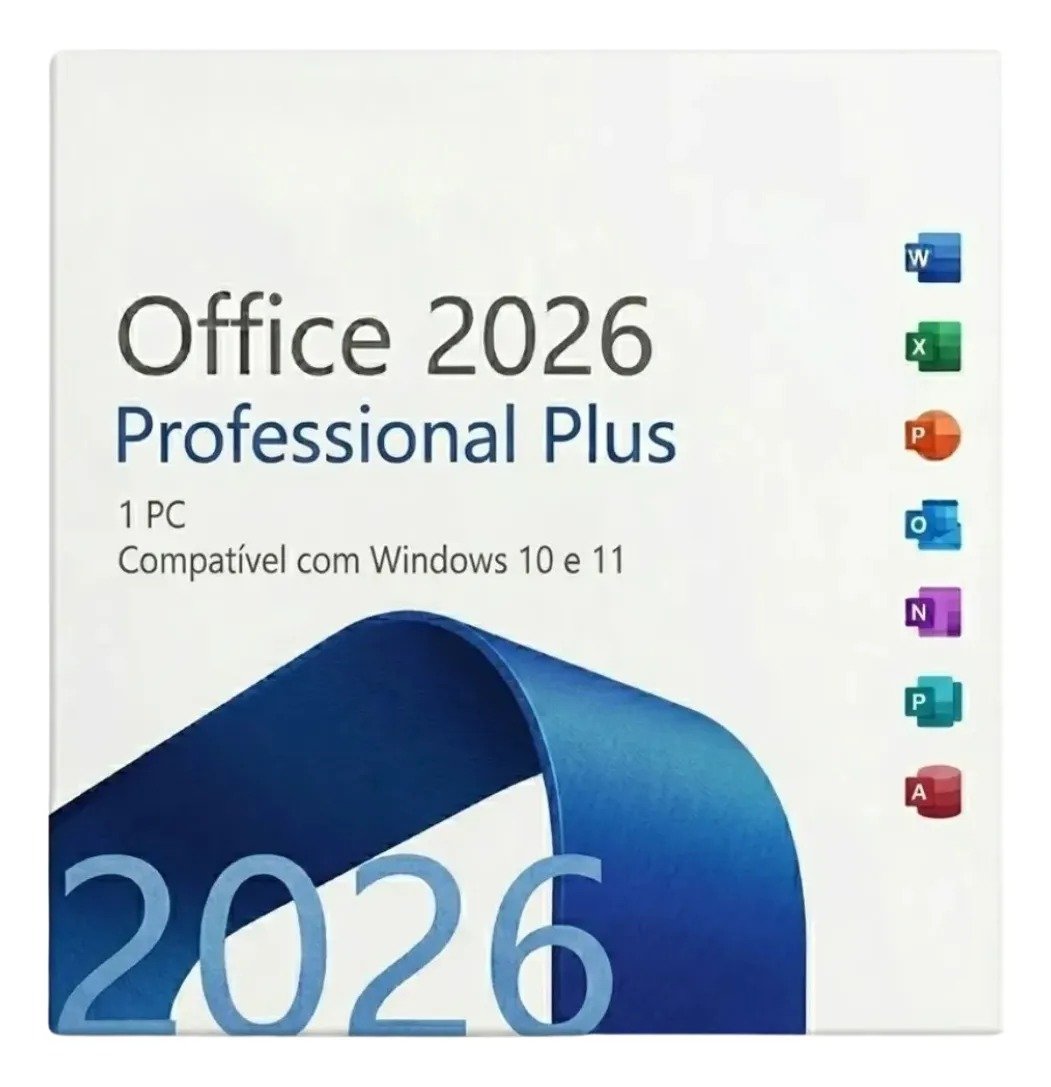 MICROSOFT OFFICE 2026 Profissional Plus Ativacao Vitalício Envio Rapido