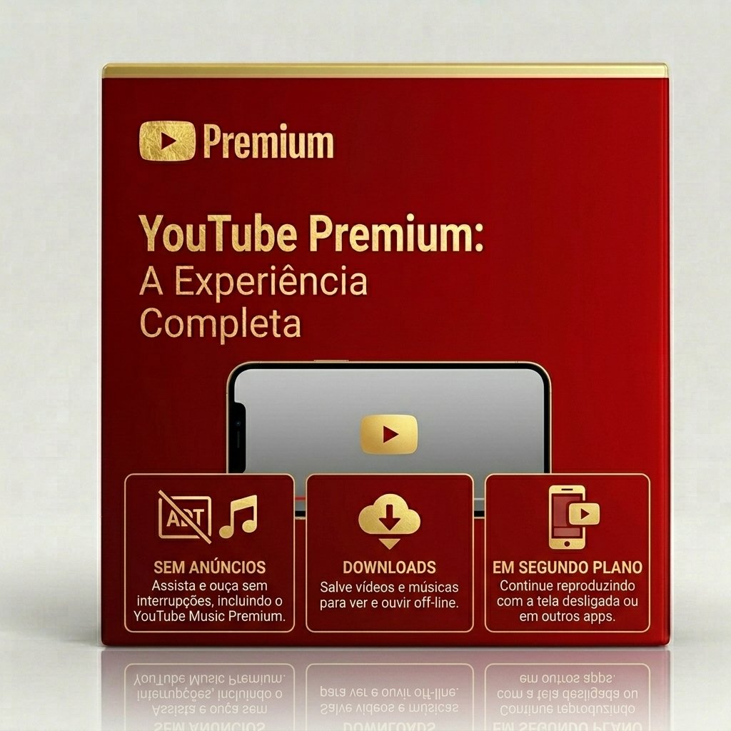 Youtube Premium Vitalício